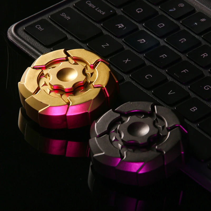 GoBiggeR Luminous Fidget Spinner Spinning Top Tip Gyroscope EDC Stress Relief Toy Relieve Stress Anti-Stress Creative Children