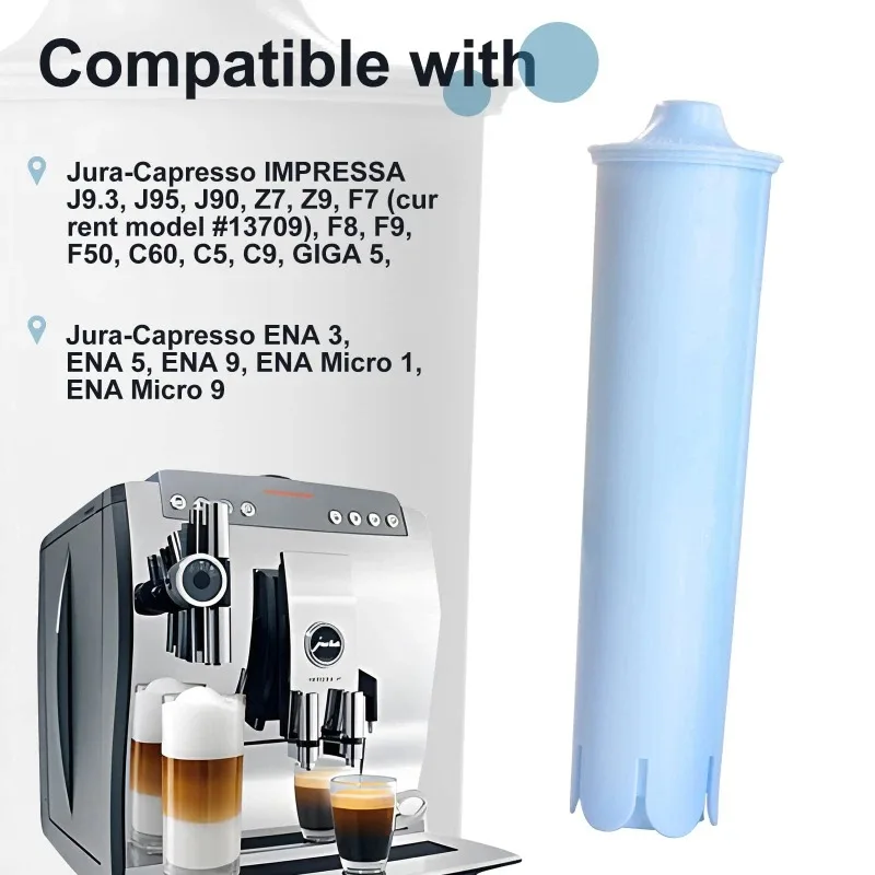 CMF001A Coffee Machine Filters Replacement for Jura Blue 67007 71311 71312 F8 Z9 Z7 MICRO 5 MICRO 9 8 J800 J500 J95 J90 water filter accessories replacement