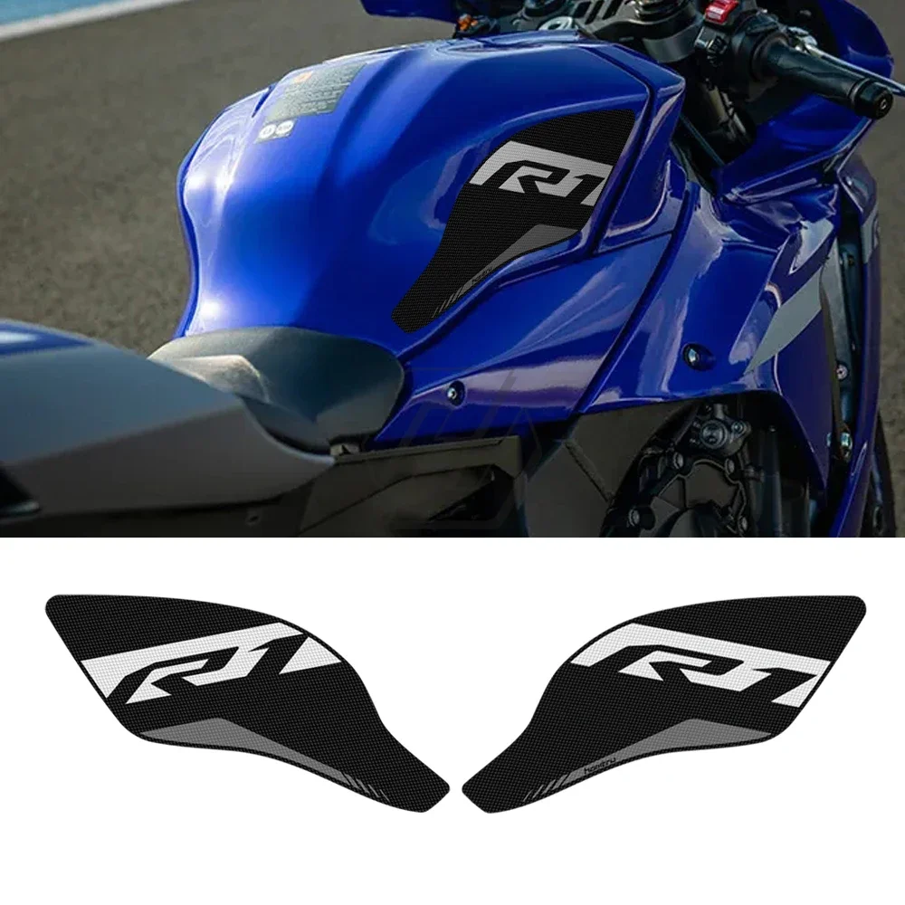 

Motorcycle Accessorie Side Tank Pad Protection Knee Grip Mat for Yamaha YZF-R1 R1 2020-2022