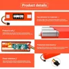 BRR-2P4S-5200S Robotic Vacuum Cleaner Replacement 14.4V  Battery，For Xiaomi Roborock S55 S60 S65 S50 S51 S5 1S 1ST MAX S6 Parts 3