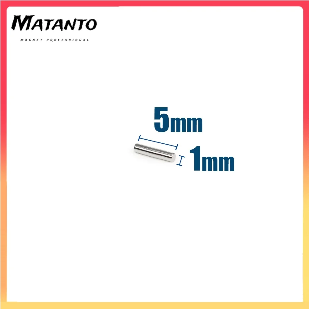 50/100/200/500/1000 шт. 1x5 мм мини круглые магниты N35 Неодимовый магнитный диск 1x5 мм постоянные мощные сильные магниты