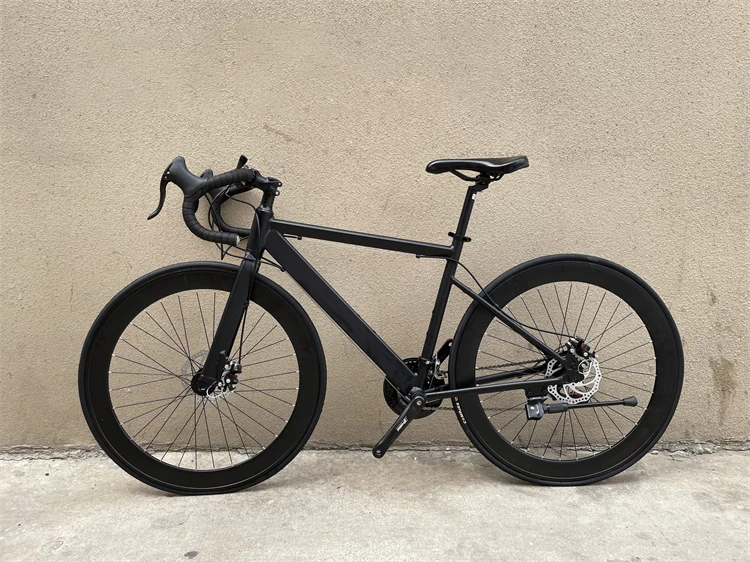 700C Road Bike Aluminum Alloy 21 24 27 30 Speeds Disc Brake Racing Bicycle Sports Commuter Transport Customizable Handlebars · v6