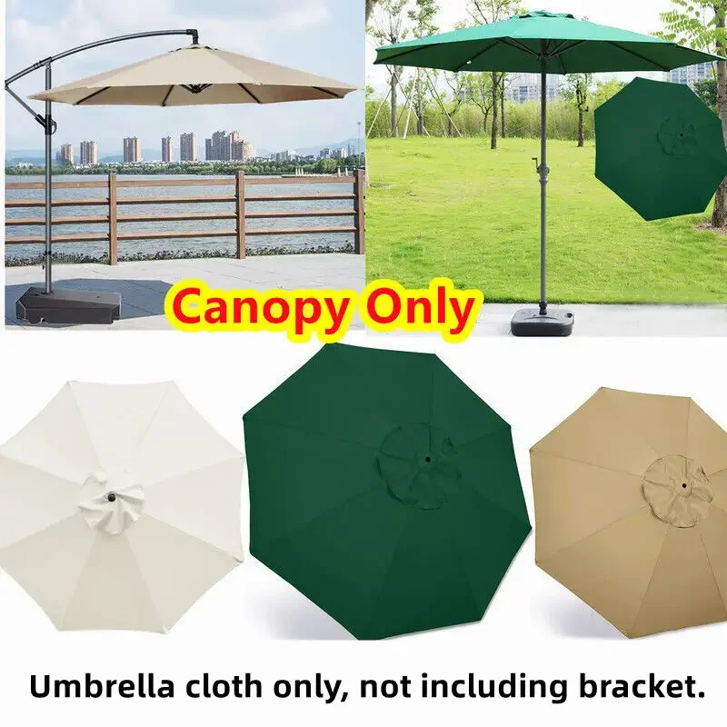 Beach Umbrella 2m 6 Rib Patio Umbrella Canopy Replacement