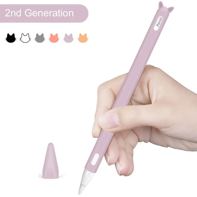 

Soft Grip Holder and Protective Nib Covers for pencil 2 2nd