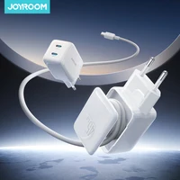 Joyroom 45W GaN Desktop Charger Fsat Charging Cable Management Desktop Charger Mini Universal USB C Cable for Phone JR-TCL05
