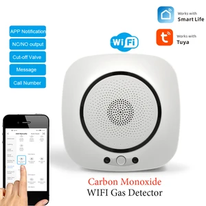 1Pcs Home Security Prevent Poisoning Carbon Monoxide Detector For Kitchen Wireless 2.4G WIFI Smart Life APP Notification