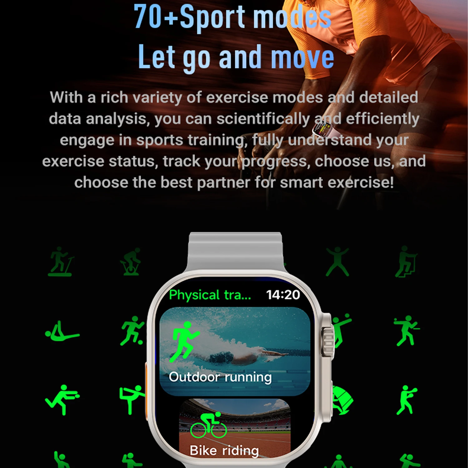 Smartwatch Support SIM Card Cellular Network Sports Mode 4G T83pro APP Bluetooth Connection Earphones Smartwatch For IOS Android 6