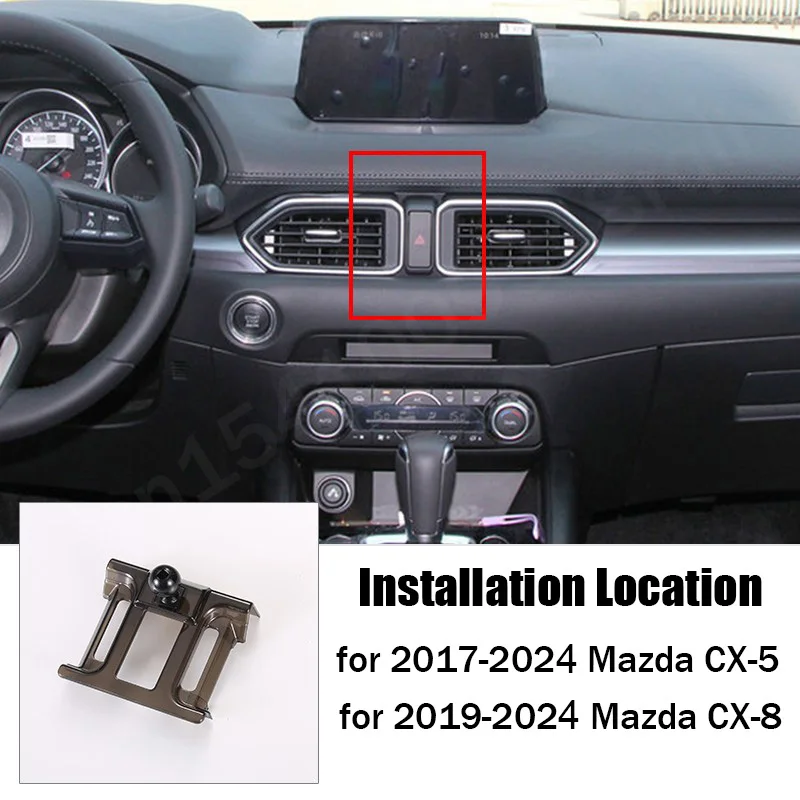 Gravity Car Phone Holder Mobile Cell Phone Support Mount for Mazda CX-5-CX-8-Accessories phone holder phone car holder cell phone holder