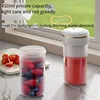 Portable Fresh Fruit Mixers Juice Cup Multifunctional Grinder Electric Hand Juicer Machine Wireless Rechargeable Small Blender 3