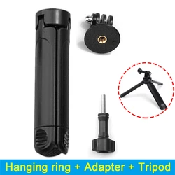 Compact Extendable Tripod Handle Grip Stand with Adjustable Mount (3in1 Set)