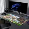 Bilibili M-Miyazaki Hayao F-Family G-Ghibli For Computer Game Big Keyboard Office Large Mouse Mat Pad Anti-slip Rubber PC Mice 2