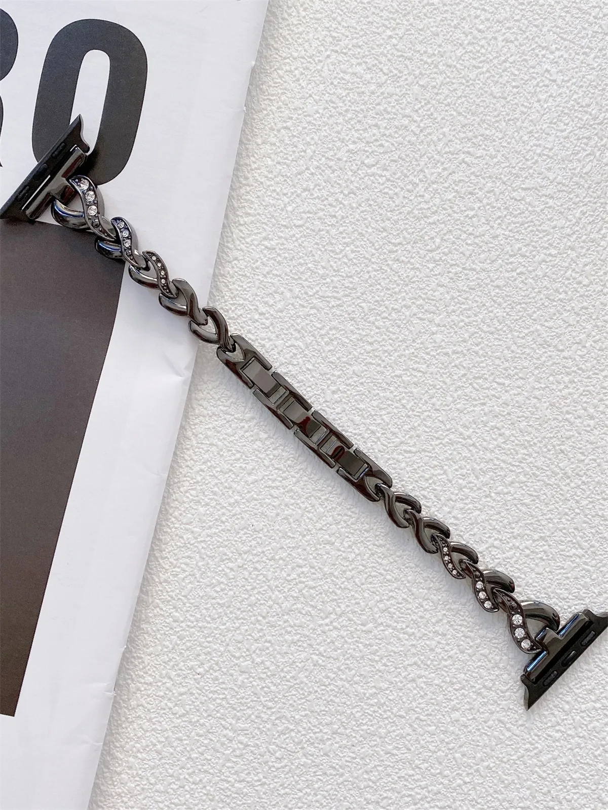 Bracelet de montre en acier inoxydable pour iWatch Ultra 2 Series 10/9/8/7/6/5 Bracelet de montre tendance 42/44/45/46/49 mm 38/40/41 mm_voghion.com