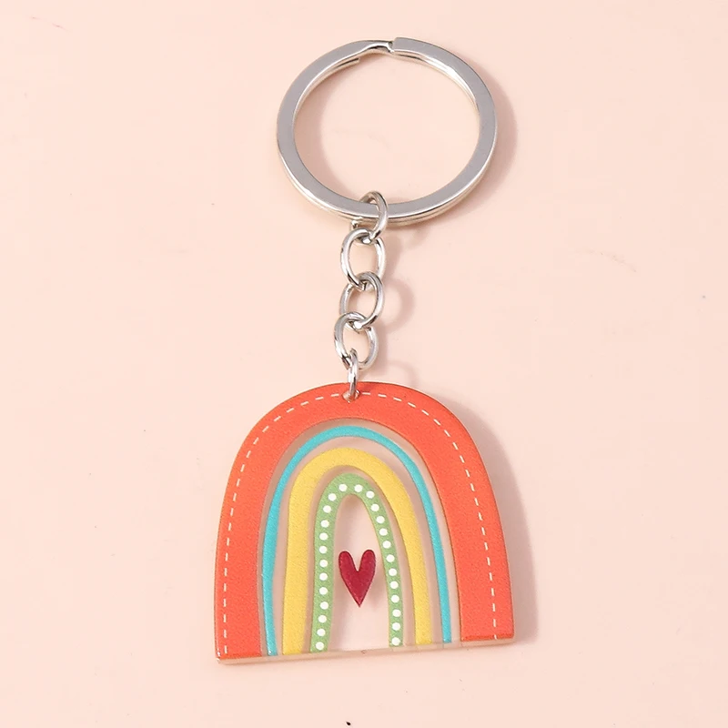 Nette Schlüsselanhänger Harz Bunte Würfel Charms Schlüsselanhänger Souvenir Geschenk für Frauen Männer Auto Schlüssel Handtasche Anhänger Schlüssel Ketten DIY Zubehör – Detail 9