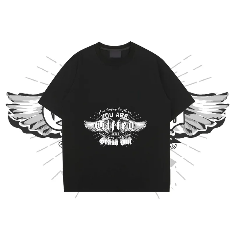 

Футболка мужская оверсайз с круглым вырезом, модная рубашка с коротким рукавом, хлопковая одежда, большие размеры