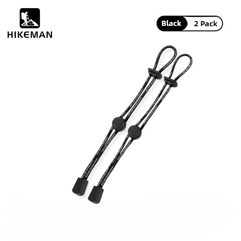 HIKEMAN Outdoor Hiking Backpack Elastic Rope Fixing Buckle Camping Gear Trekking Pole Bungee Cord Attachment Hook