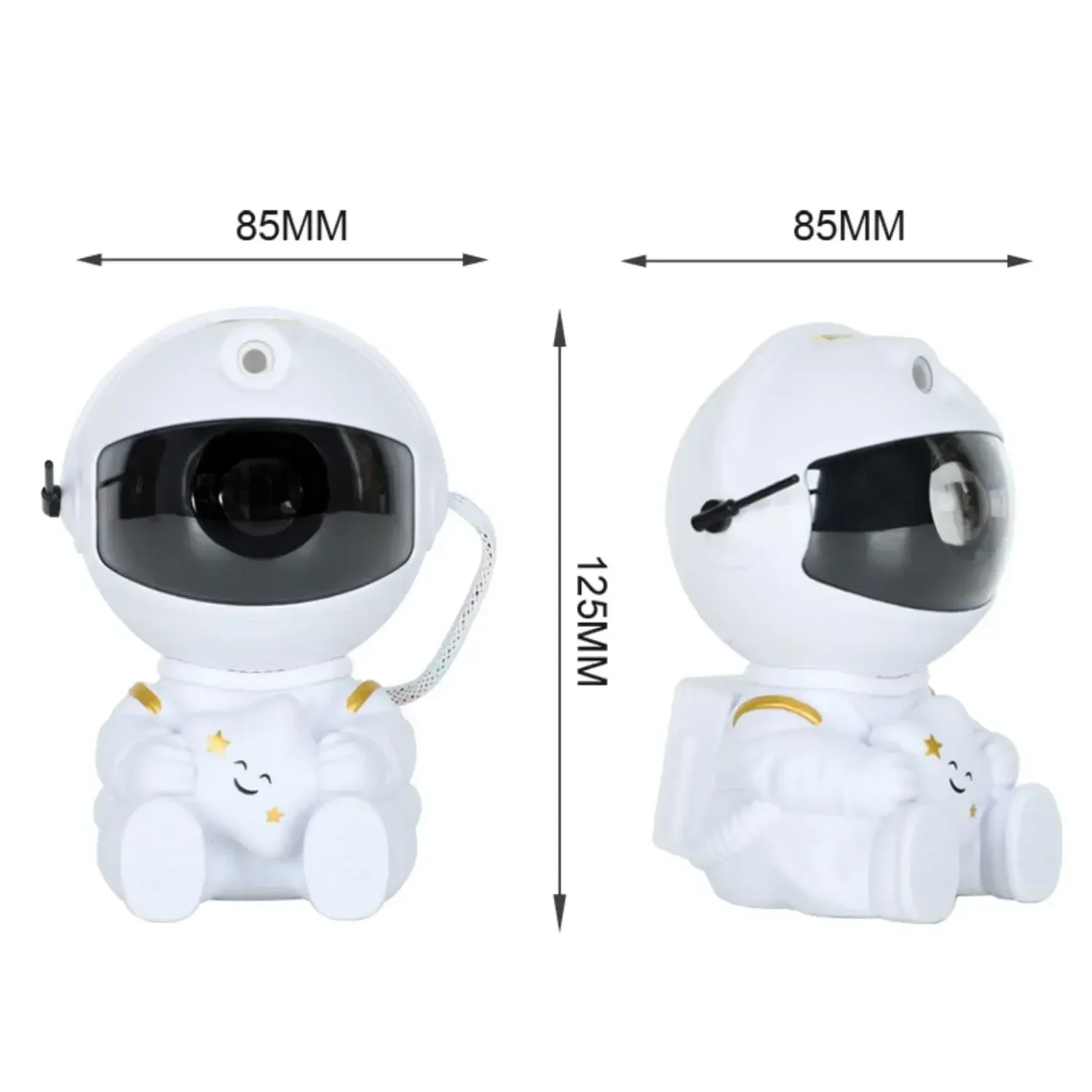 Galaxy Star Astronaut Projector LED Night Light Starry Sky Porjectors Lamp Decoration Bedroom Room Decorative For Children Gifts star projector lamp