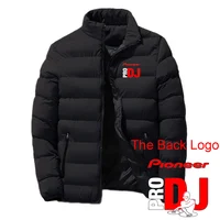 2025 DJ Pioneer PRO impression hommes automne et hiver décontracté quatre couleurs coton rembourré veste col montant manteaux coupe-vent 6