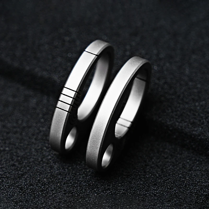 MINI Titanium Alloy Car Keychain Bag Buckle Pendant Men's Waist Hanging Outdoor Metal Hiking Backpack Buckle Quick Hanging EDC