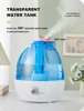 Cold Mist Humidifier Quiet Ultrasonic Humidifier - Adjustable -360 Rotating Nozzle, Automatic Shutdown, Humidifier for Baby Nurs 2