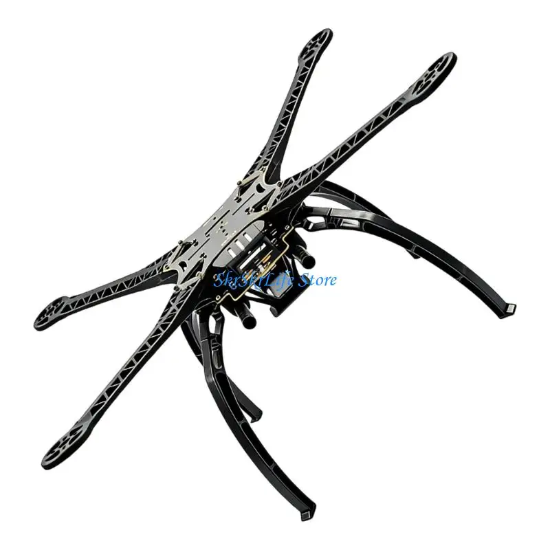 500mm/527 휠베이스로 향상된 기동성을 갖춘 E65E 내구성 ABS 드론 프레임