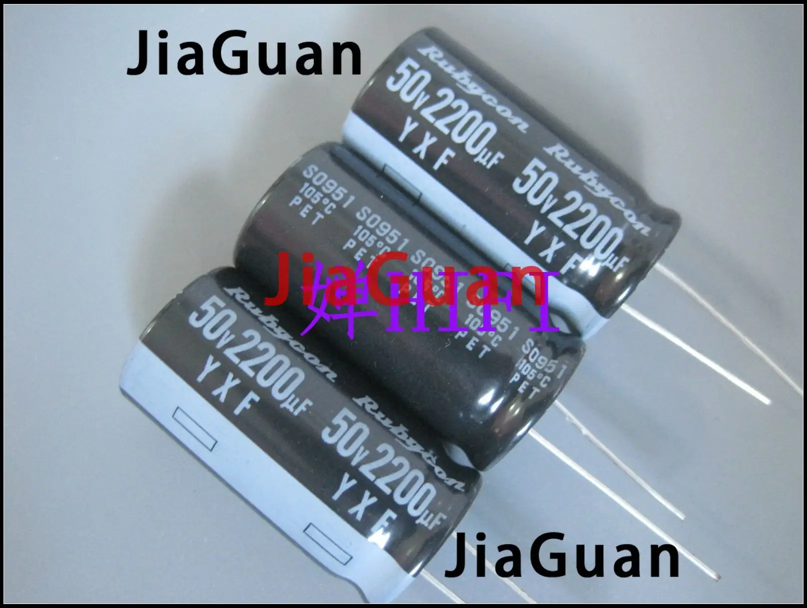 

10PCS RUBYCON YXF 50v2200uf 18x35MM electrolytic capacitor 2200uf 50v yxf 2200uF/50V high frequency low resistance long life
