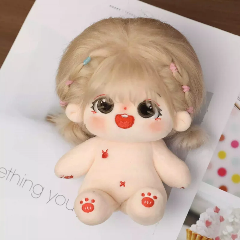 20cm Idol Doll Plush Sakura Monster Cotton Star Dolls Kawaii Stuffed Baby Plushies Dolls Toys Fans Collection Children Girl Gift 4