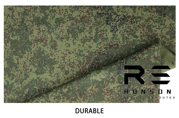 Bestseller 65% Polyester 35% Baumwolle Ripstop-Stoff EMR TC6535 Taktischer Stoff für Uniformen Auf Lager – Detail 5
