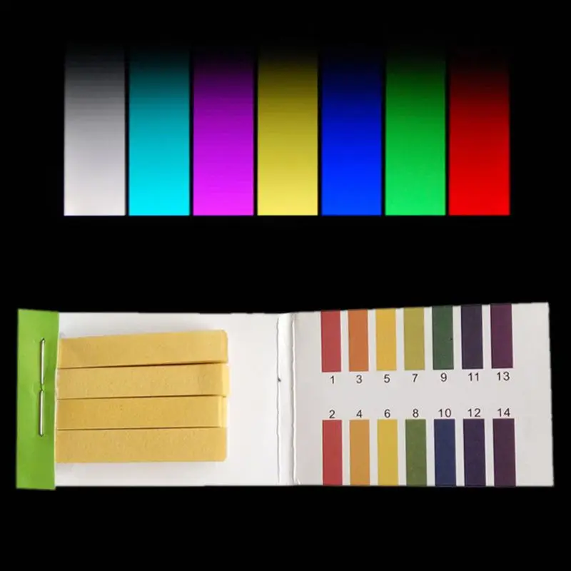72-Count Aquarium Test Strips pH 1-14 Freshwater Tanks Water Soil Cosmetics Testing Tool water quality tester ph test strips