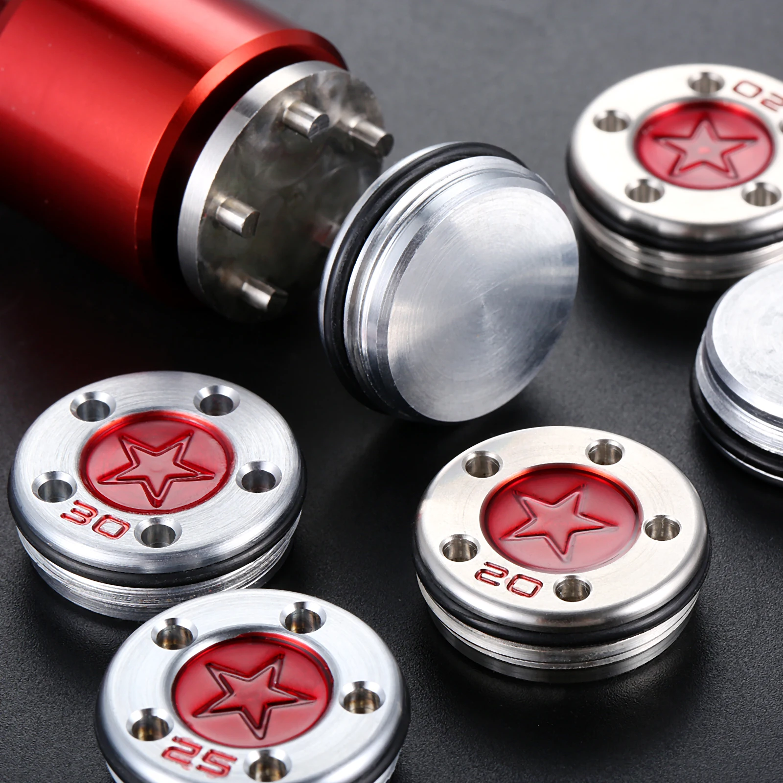 2 Pezzi 20/25/30G Pesi Da Golf + Chiave Adatta Per Titleist Scotty Cameron Compatibile Con Tutte Le Teste Di Mazze Da Golf Della Serie 3/4