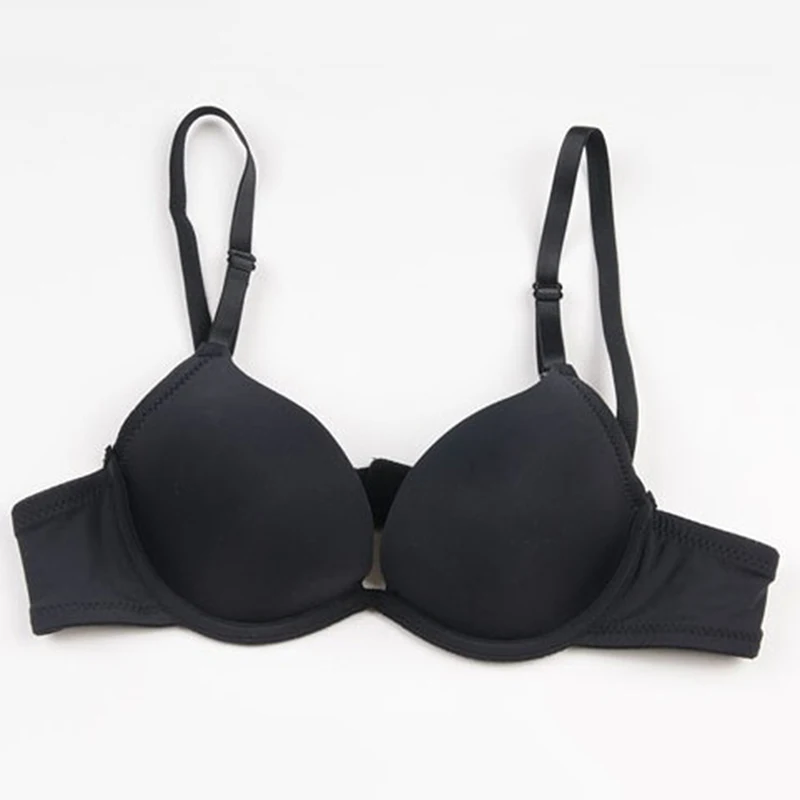 Female Bra Summer Breathable Student Single Breasted Sexy Cute Gathered Smooth Seamless Comfortable Girl's Bra 2