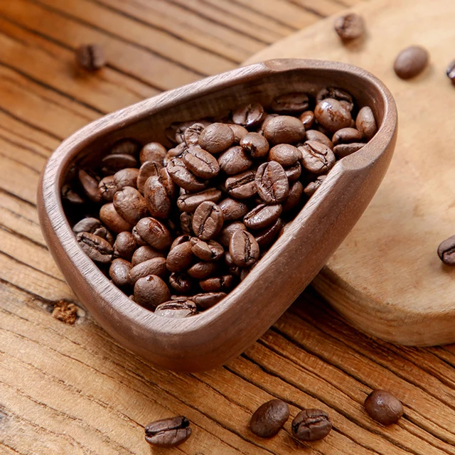 Premium Walnut Wood Coffee Dosing Cup 3