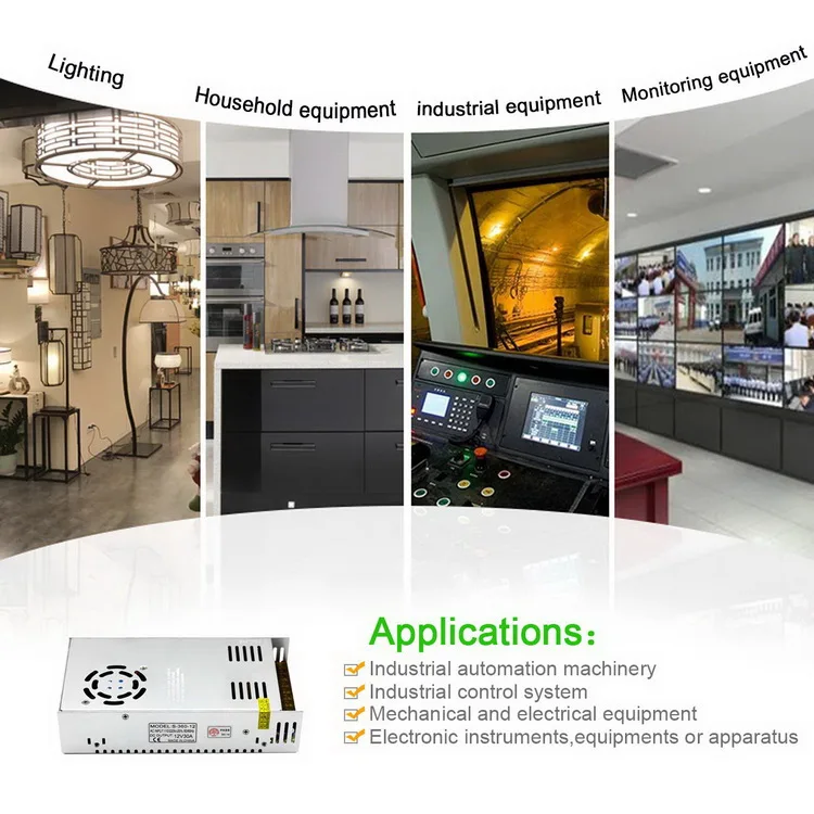 LED 전원 어댑터 조명 변압기 AC 110V-220V DC 5V 12V 24V 스위칭 전원 공급 장치 1A 2A 3A 5A 10A 20A 30A LED 드라이버