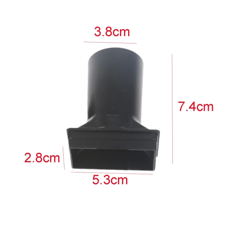 Universal 38mm Diameter Air Ducting Tubes for 12V 24V 5V 9733 Cooking Air Blower Cooling Fan 97x97x33mm BBQ Fan Connector