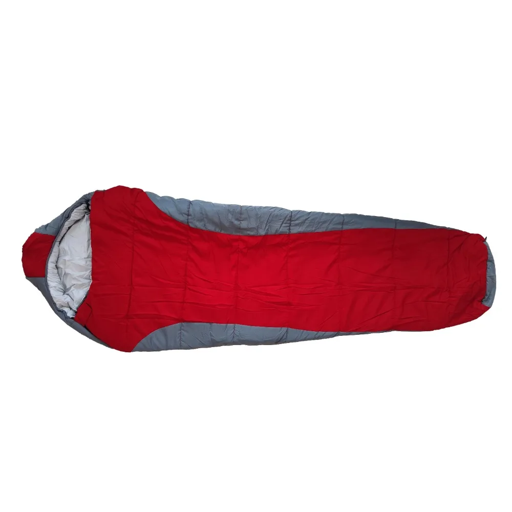 

2023 New 10-Degree Cold Weather Mummy Sleeping Bag with Soft Liner, Red, 85"x33"