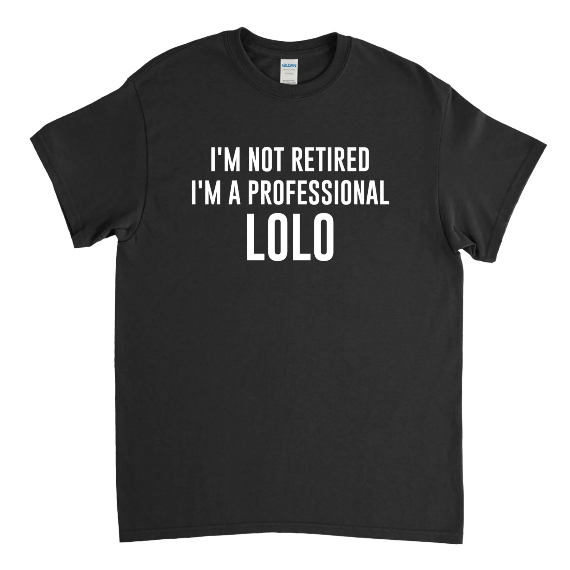 Camicia Lolo Non Sono In Pensione Sono Un Nuovo Regalo Lolo Professionale