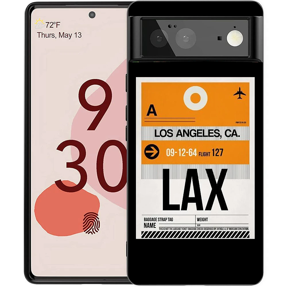 World Country Label Flugtickets Handy hülle für Google Pixel 8 7 6 7a 6a Pro 5g stoß festes Silikon 9 pro xl 8 pro 5g Shell – Detail 6