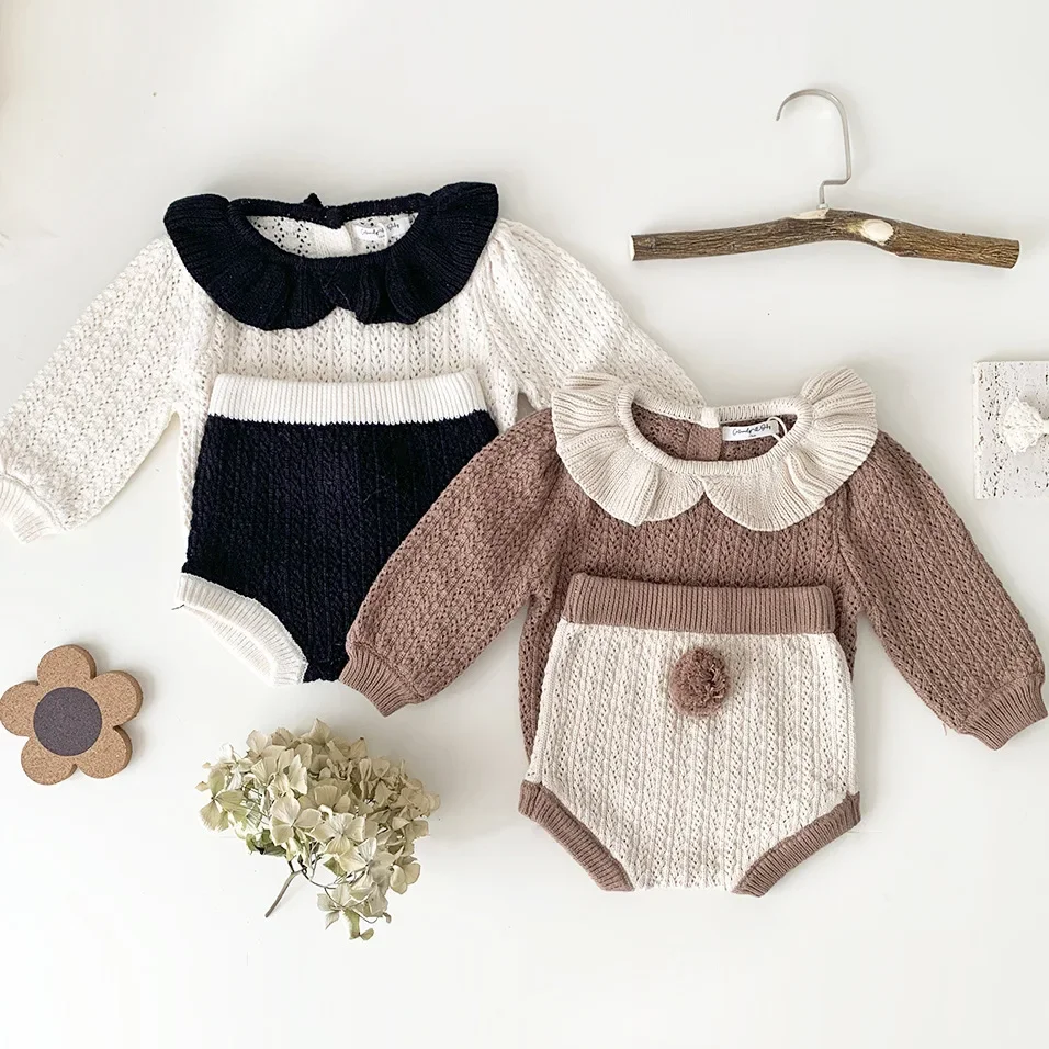 Baby Girls Sweater and Bloomers Clothing Set