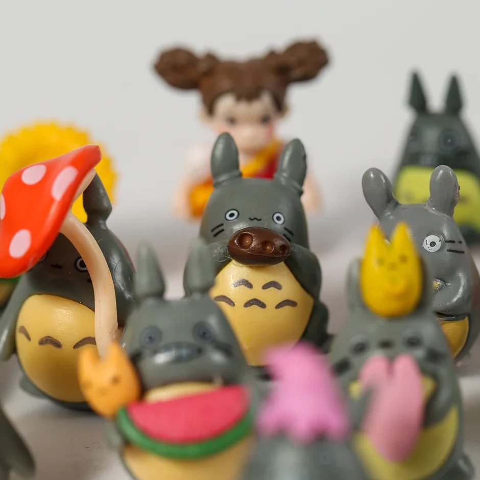 Totoro Miniature PVC Figure Collection Set - 30pc