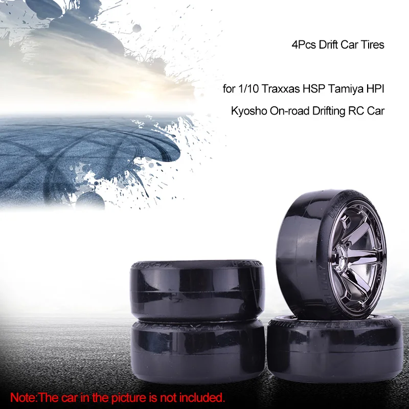 For HPI HPS For Kyosho For Traxxas 1/10用 4個 RCドリフト