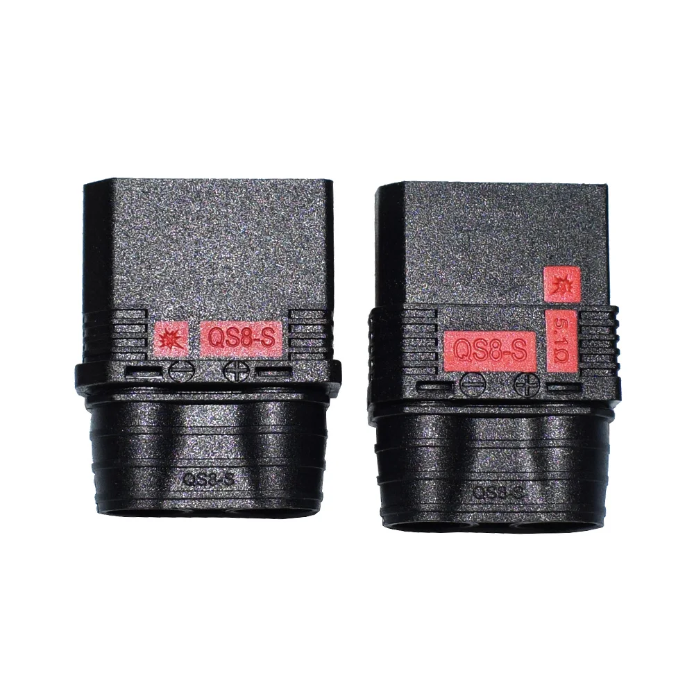 QS8 QS8-S Hochleistungs-Batterieanschluss, funkenfreier Goldanschluss, großer Stromstecker für RC-Pflanzenschutzdrohne, Automodell – Detail 6