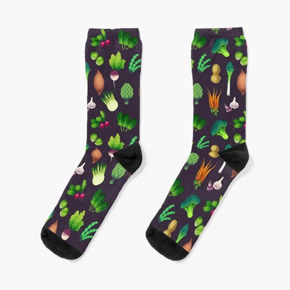 

Farmers Market Socks bright garter luxe summer Women Socks Men's