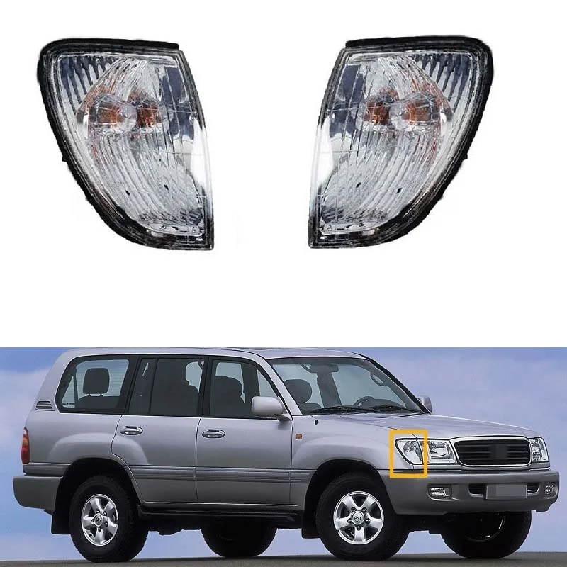 

Car Left / Right Front Turn Signal Light Corner Lamp For TOYOTA LAND CRUISER FJ100 LC100 1998 1999 2000 2001 2002