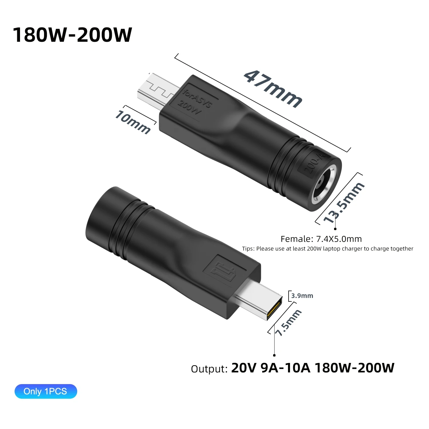 High-Power DC Laptop Charger Adapter