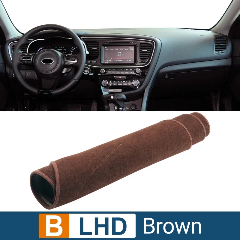 thumbnail image 1 of Cubierta del salpicadero del coche, accesorio antideslizante para Kia Optima K5, 2011, 2012, 2013, 2014, 2015, 1 of 5