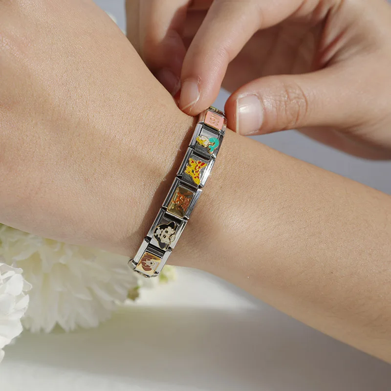 Details more than 91 italian charm bracelet links best - POPPY