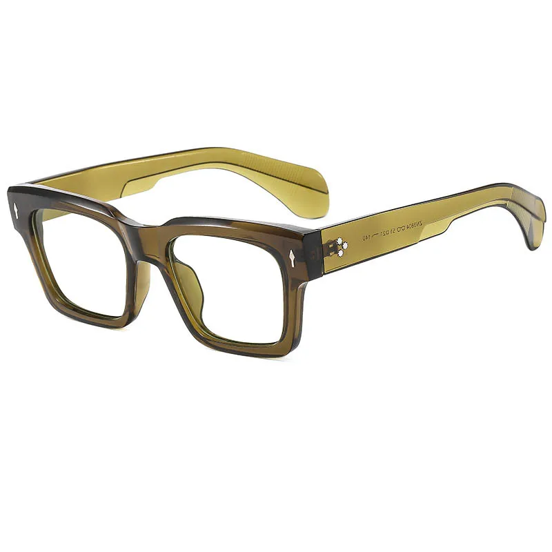 Markendesign Eckige Anti-Blaulicht-Lesebrille für Männer und Frauen, Optische Korrekturbrille, Vergrößernde Computer-Lesebrille – Detail 10