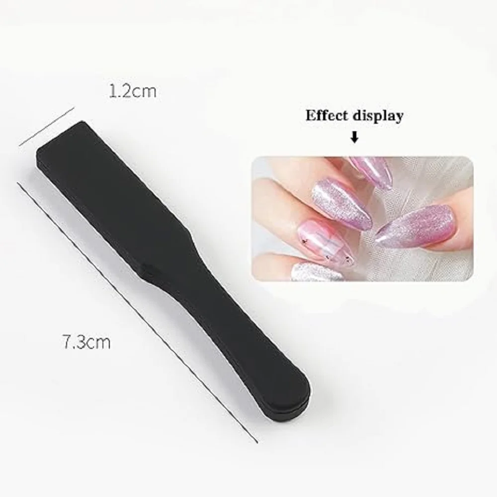 15pcs Nail Art Magnet Set Cat Eye Gel Polish Magnetic Wand