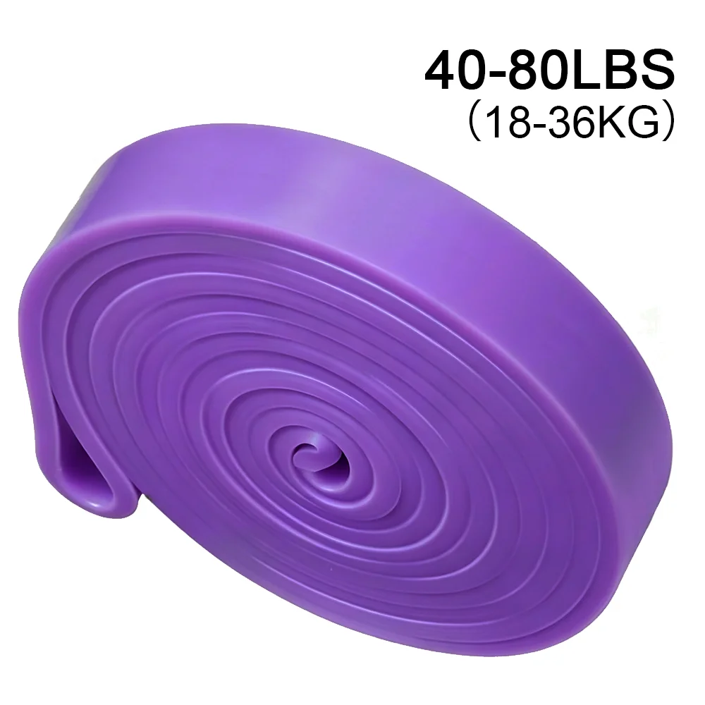 Deluxe Heavy-Duty Elastic Fitness Resistance Band for Intense Pilates and Sculpting Workouts