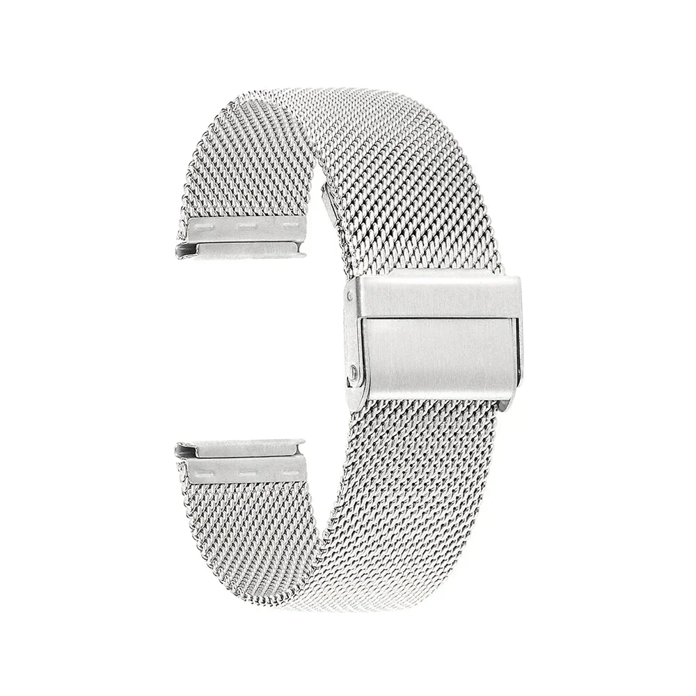 Sleek Mesh Metal Milanese Strap - Solid Stainless Steel Watch Band Replacement