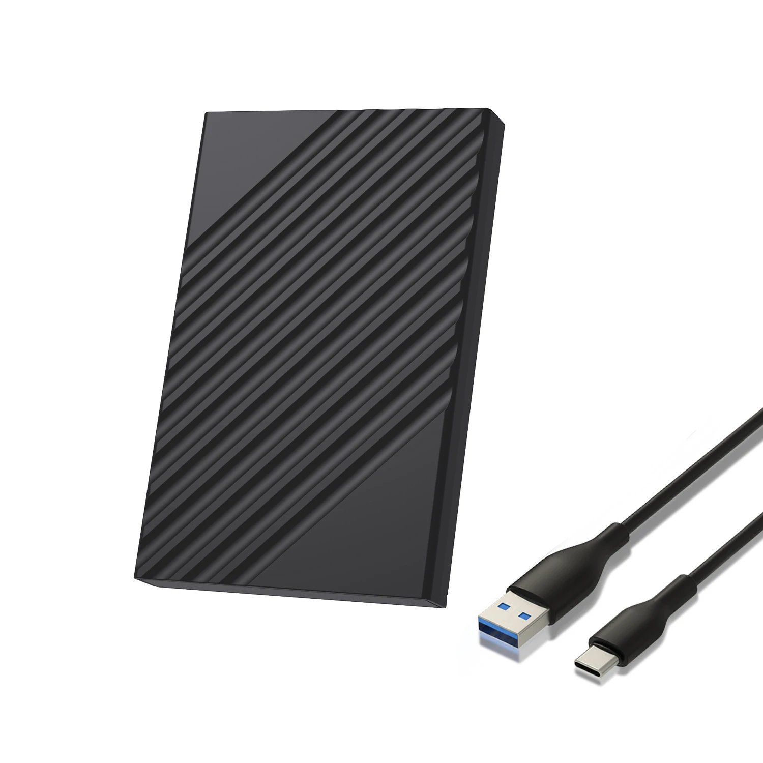 UTHAI Z200 휴대용 2.5인치 하드 드라이브 인클로저 USB 3.0/3.1 분리형 기계식 드라이브 박스(안정적인 5GBPS 전송 포함)